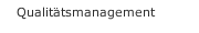 Qualit&auml;tsmanagement